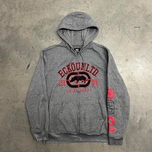 Y2K ecko unlimited full‎ zip hoodie 
Sleeve hit